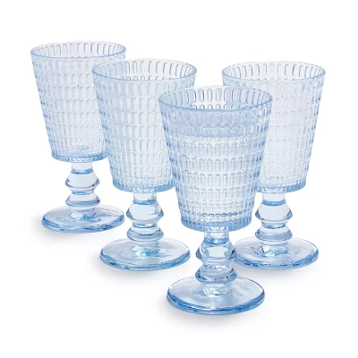 Sur La Table Beaded Glass Goblet