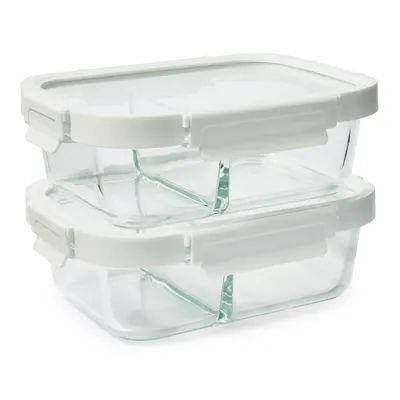Sur La Table Divided Glass Storage Containers
