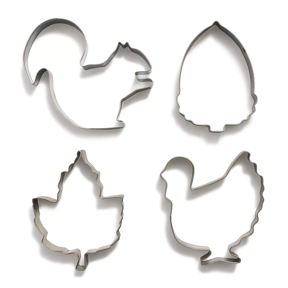 Sur La Table Harvest Cookie Cutters, Set of 4