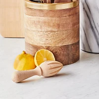 Sur La Table Beechwood Citrus Reamer