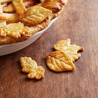 Sur La Table Leaf Pie Crust Cutters, Set of 4