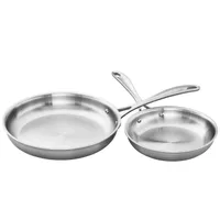 Zwilling Spirit Stainless Steel Set of 2 Skillets