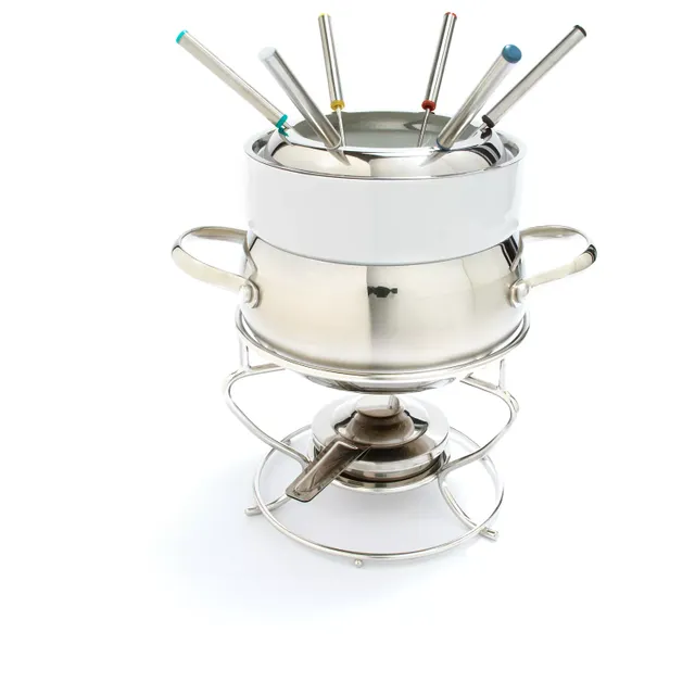 Swissmar Mont Brule 9-Piece Electric Fondue Set