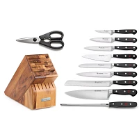 Wüsthof Classic 11-Piece Knife Block Set, Acacia