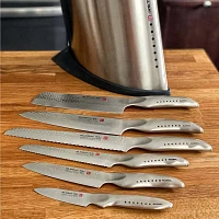 Global Sai 7-Piece Knife Block Set