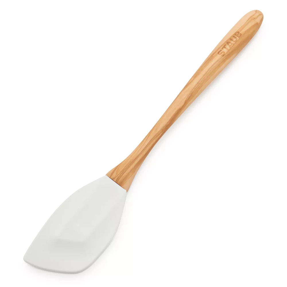 Staub Olivewood & Silicone Spatula