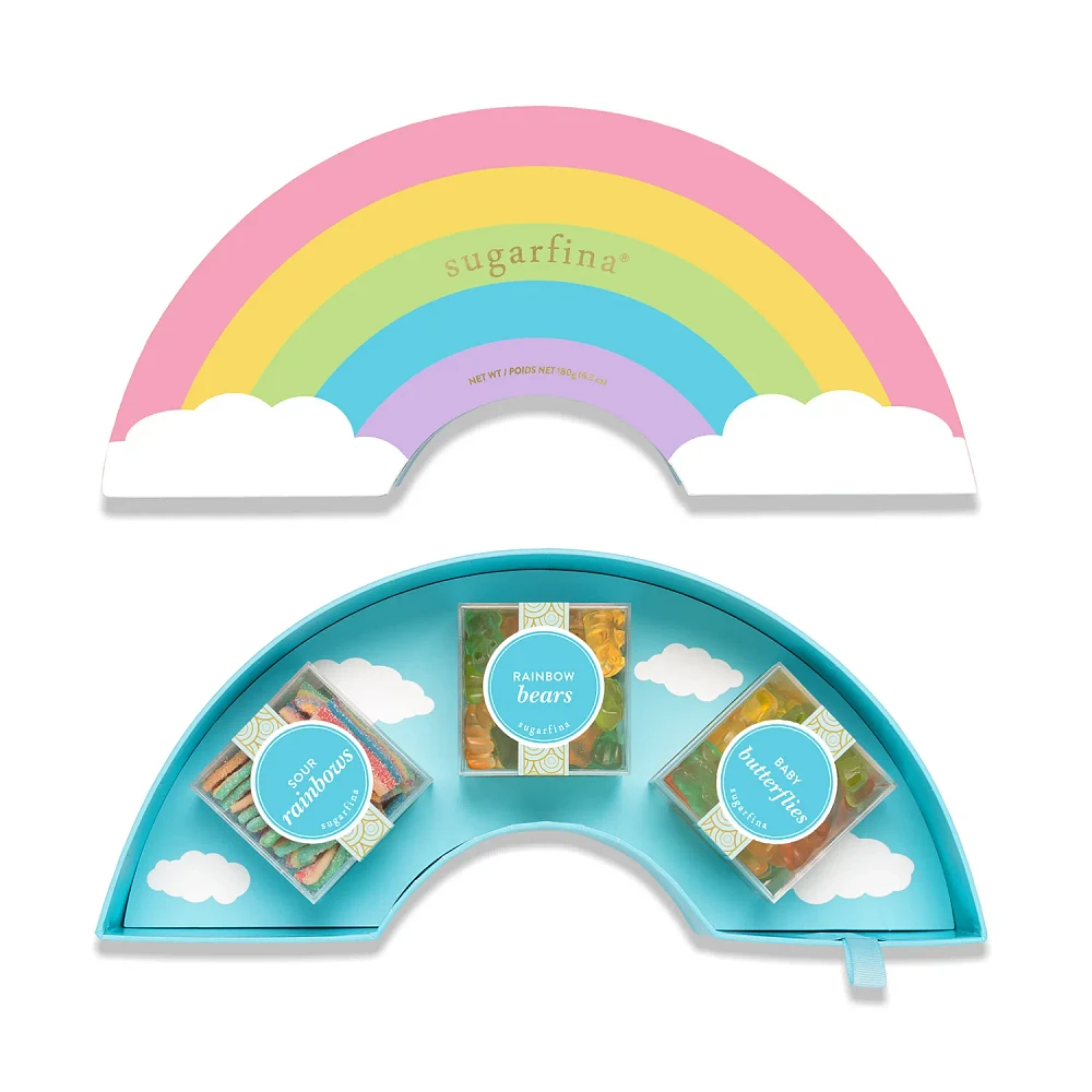 Sugarfina Rainbow Candy Bento Box, Set of 3