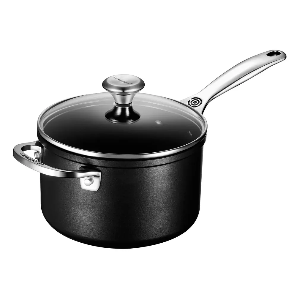 Le Creuset Toughened Nonstick PRO Saucepan with Lid