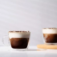 Bodum Bistro Double Wall Latte Glasses, Set of 2