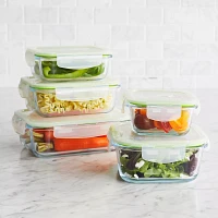 Sur La Table 10-Piece Glass Storage Container Set