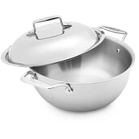 All-Clad d5 Brushed Stainless Steel Dutch Oven