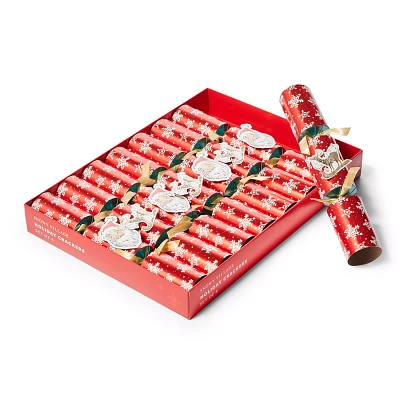 Sur La Table Santa Reindeer Crackers, Set of 8