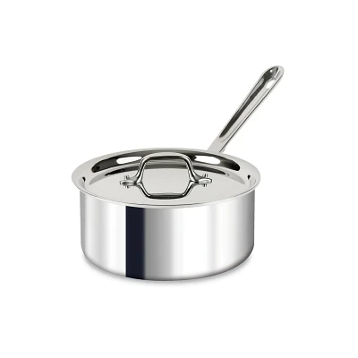 All-Clad D3 Stainless Steel Saucepan with Lid