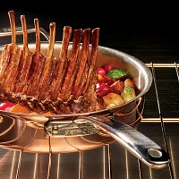 All-Clad c4 Copper Sauté Pan with Lid, 3 qt.