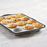 Trudeau Structure Silicone Pro Standard Muffin Pan, 12 Cavity