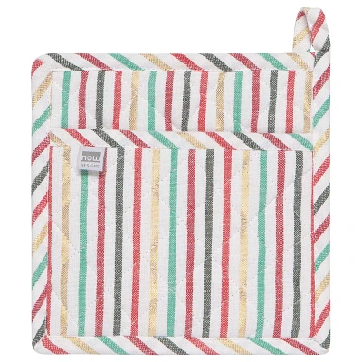 North Pole Stripe Potholder