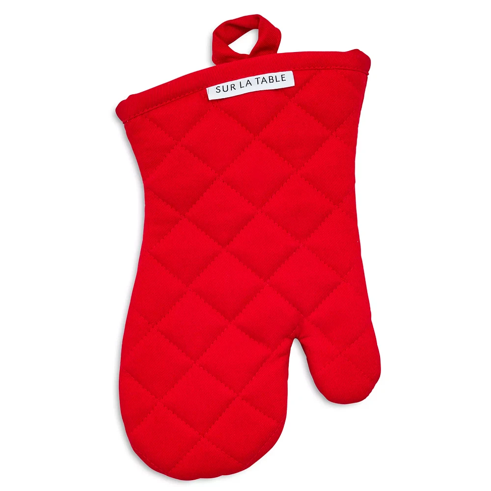 Sur La Table Red Classic Oven Mitt