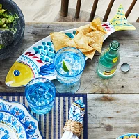 Sur La Table Positano Melamine Fish Platter