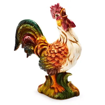 Italian Hand-Painted Rooster