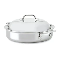 All-Clad D3 Stainless Steel 50th Anniversary Casserole with Lid, 3 qt.