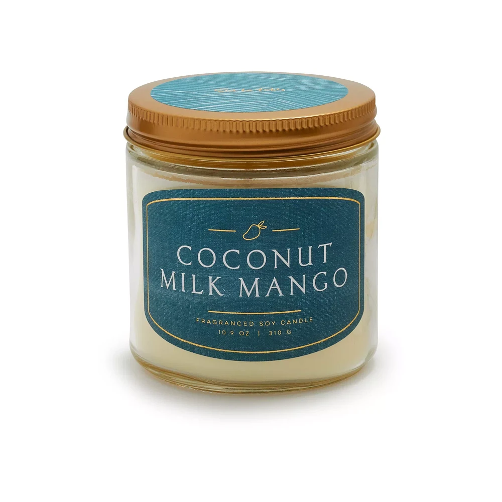 Sur La Table Coconut Milk Mango Candle, 10.9 oz.