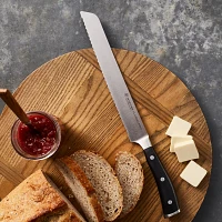 Wüsthof Classic Ikon Double-Serrated Bread Knife, 9"