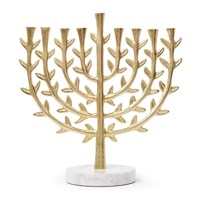 Sur La Table Hanukkah Gold Menorah