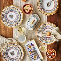 Sur La Table Nova Deruta Appetizer Plates, Set of 4