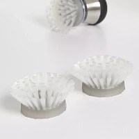 OXO SteeL Soap-Squirting Palm Brush Refills, 2-Pack