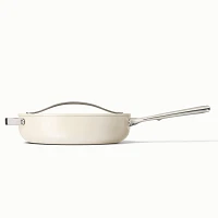 Caraway Ceramic Nonstick Sauté Pan with Lid