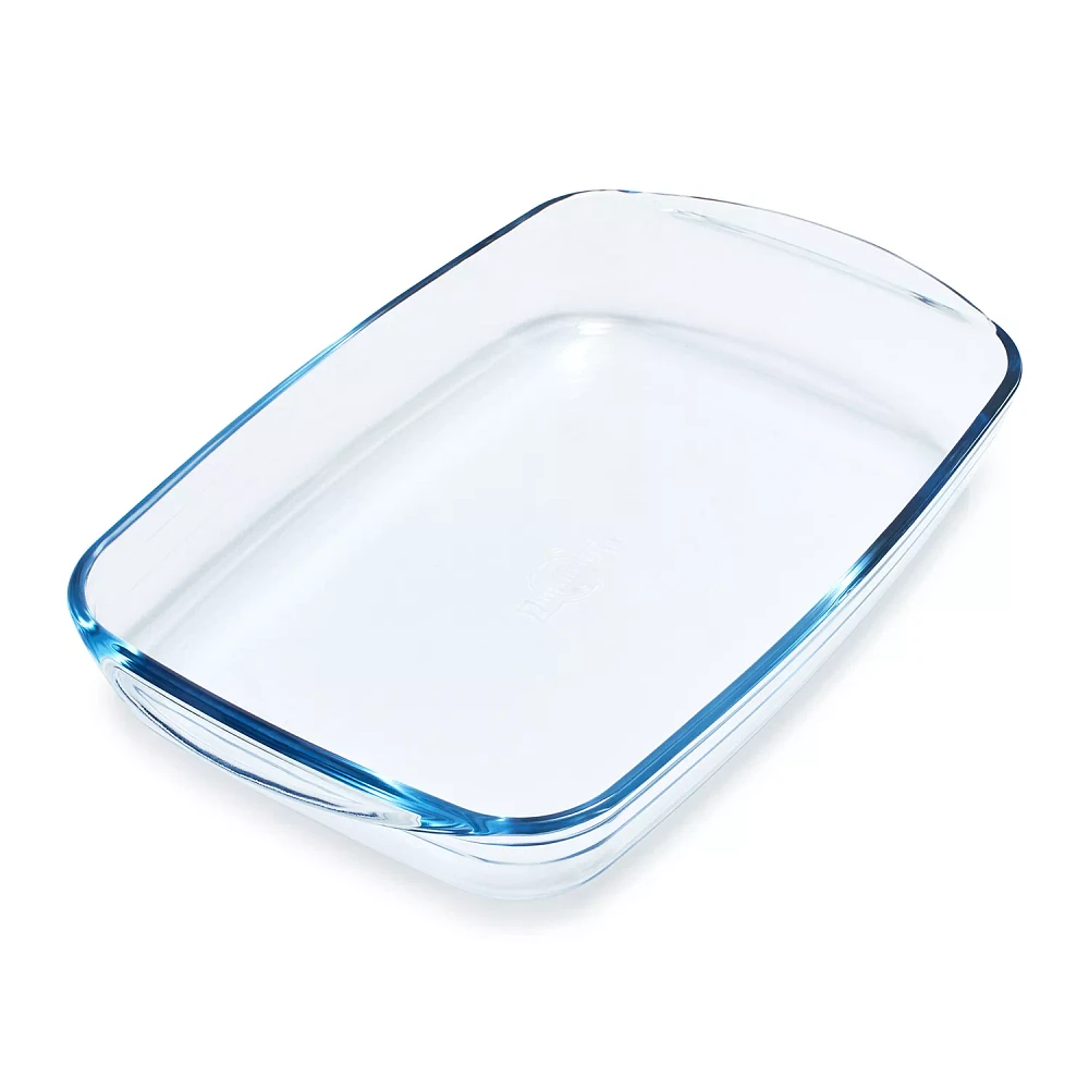 Ô Cuisine Glass Rectangular Baking Dish, 8.7" x 14"