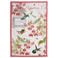 Sur La Table Botanical Hummingbird Kitchen Towel, 30" x 20"