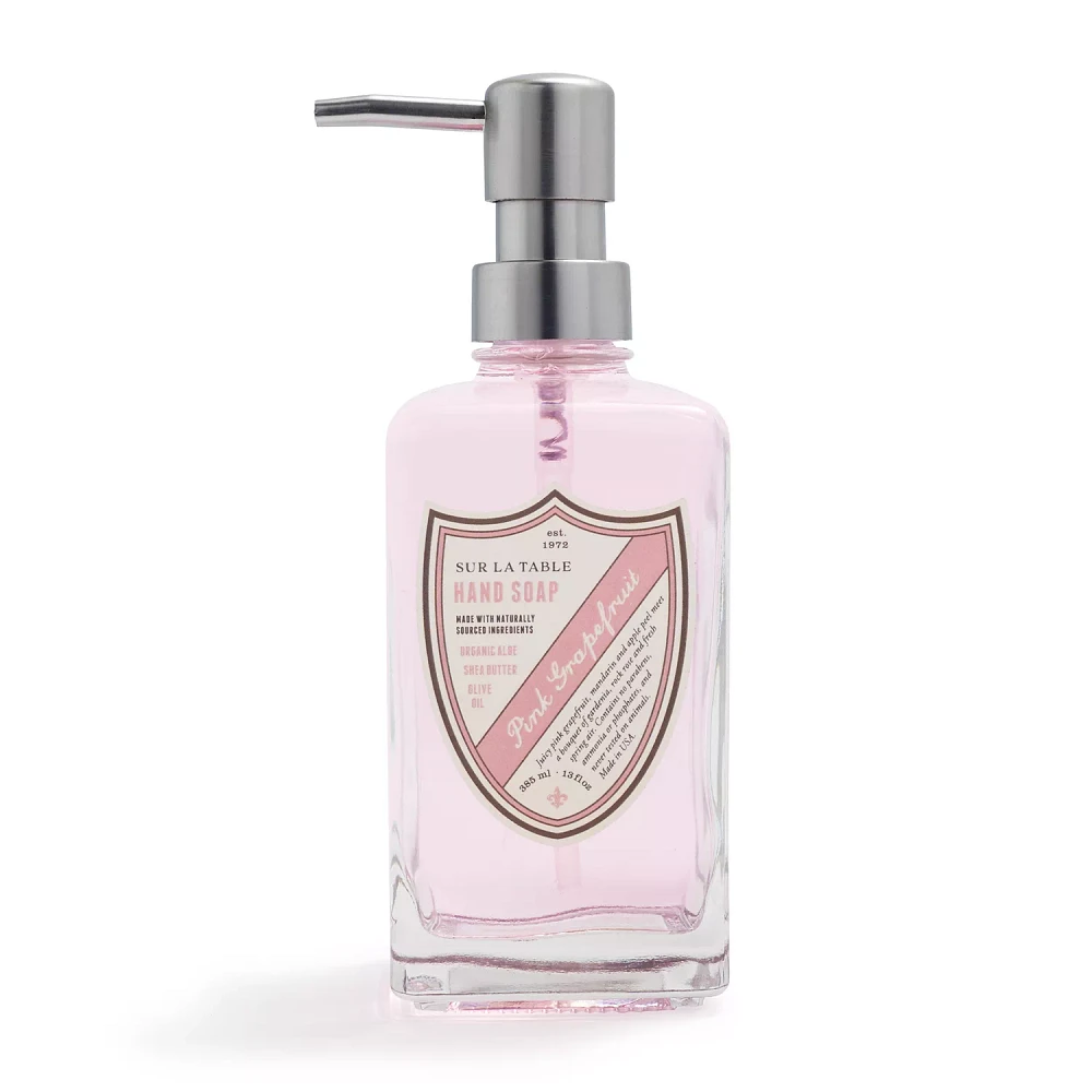 Sur La Table Pink Grapefruit Hand Soap, 13 oz.