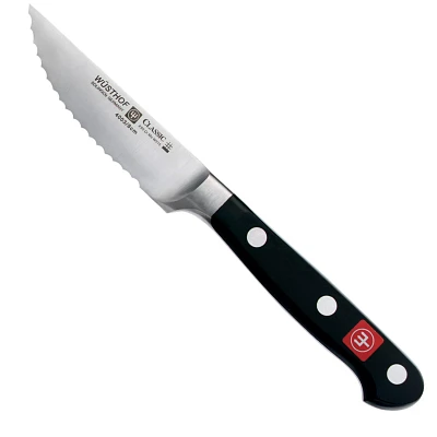 Wüsthof Classic Serrated Paring Knife, 3"