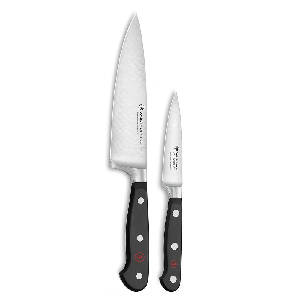 Wüsthof Classic 6" Chef’s Knife with Paring Knife