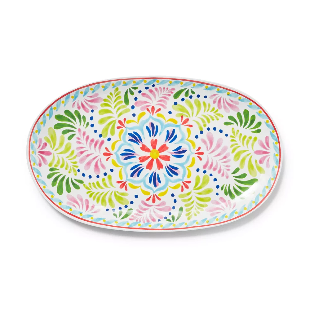 Sur La Table Liliana Oval Melamine Platter