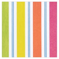 Awning Stripe Cocktail Napkins, Set of 20