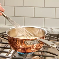 All-Clad c4 Copper Saucier, 2.5 qt.