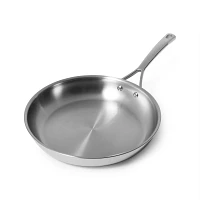 Sur La Table Classic 5-Ply Stainless Steel Skillet, 12"