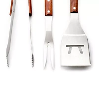 Rosewood BBQ Tools, Set of 3