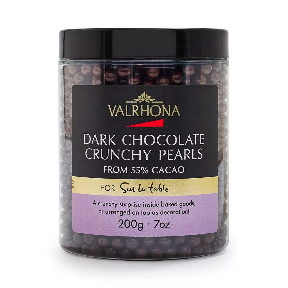 Valrhona ™ Dark Chocolate Crunchy Pearls, 55% Cacao