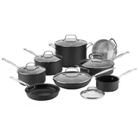 Cuisinart Chef’s Classic Nonstick Hard-Anodized -Piece Cookware Set