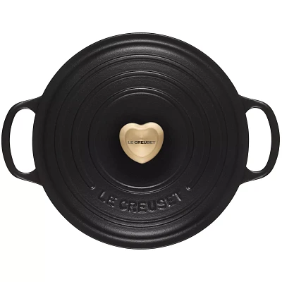 Le Creuset Round Dutch Oven with Heart Knob, 3.5 qt.