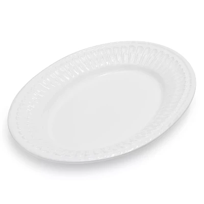 Sur La Table White Paola Serving Platter, 15.75" x 12"