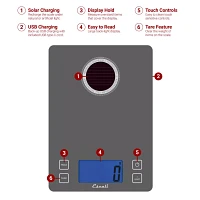 Escali Stela Solar USB Digital Scale