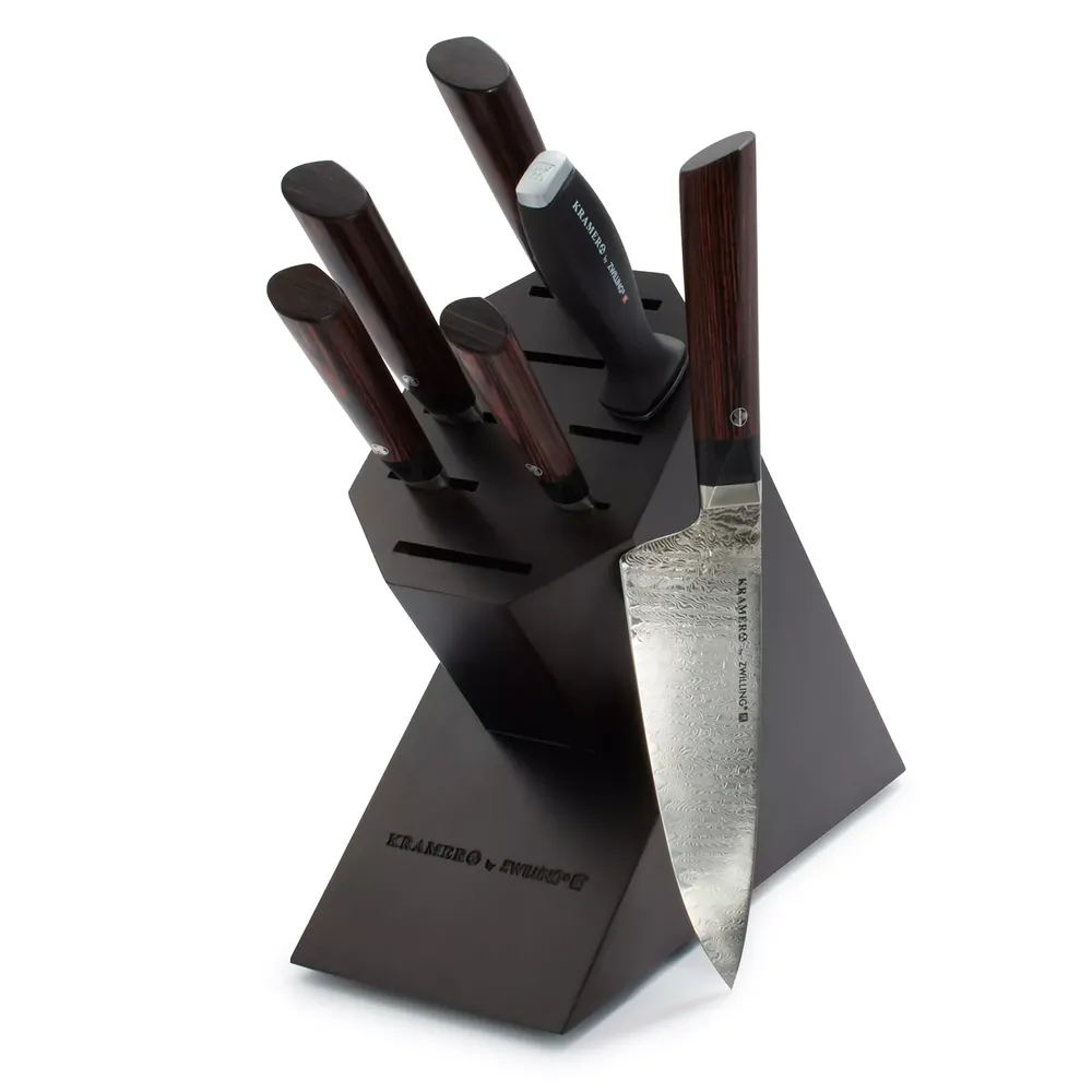 Bob Kramer Meiji 7-Piece Block Set by Zwilling J.A. Henckels