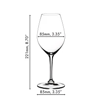 RIEDEL Wine Friendly White Wine/Champane Glass, Set of 2