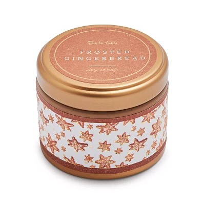 Sur La Table Frosted Gingerbread Soy Candle