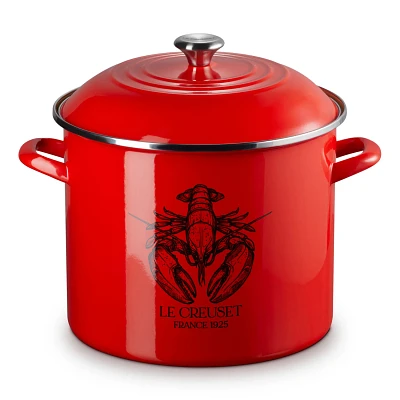 Le Creuset Enameled Steel Traditional Lobster Stockpot, 20 qt.