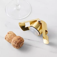 Sur La Table Gold Champagne Stopper